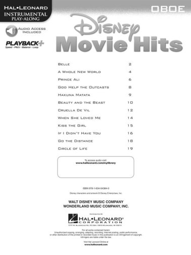 Disney Movie Hits - na obój