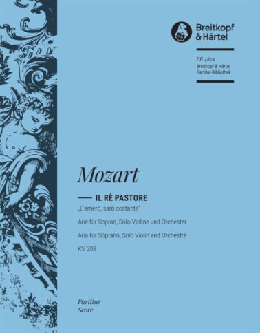 “Il Re pastore” KV 208 - L'amerò, sarò costante