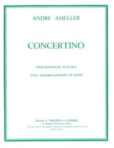 Concertino pour saxophone alto Op.125