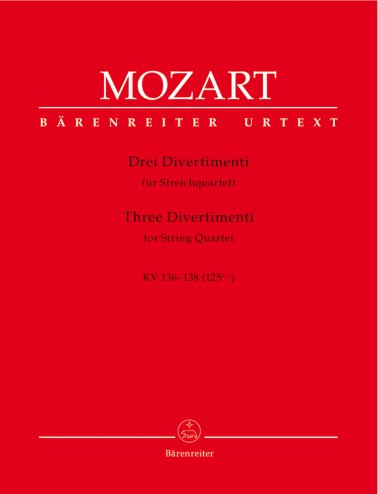 Three Divertimenti for String Quartet