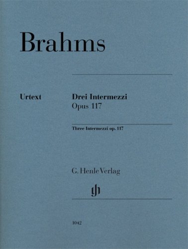 3 Intermezza op. 117
