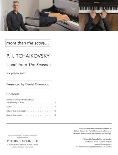 June from "The Seasons" Op. 37a 
