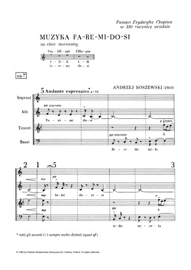 Muzyka fa-re-mi-do-si