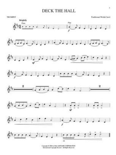 Christmas Carols na trąbkę