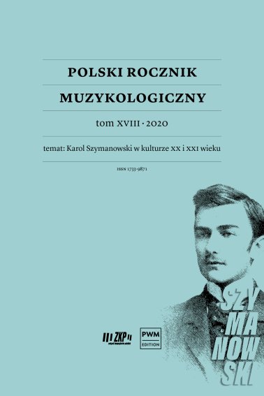 Polski Rocznik Muzykologiczny Tom XVIII - 2020