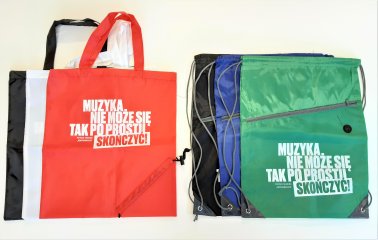 Torba na zakupy czerwona "Cytat"