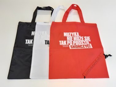 Torba na zakupy czerwona "Cytat"