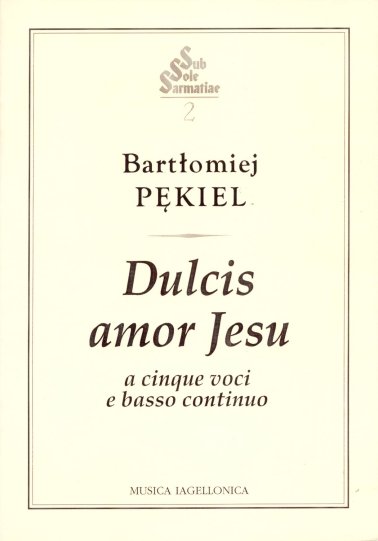 Dulcis amor Jesu a cinque voci e b.c.
