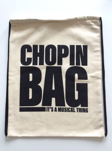 Plecak - Worek bawełniany naturalny "Chopin bag"