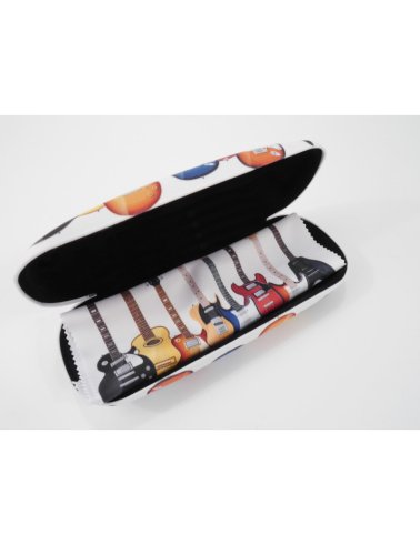 Etui na okulary "GITARY" + mikrofibra