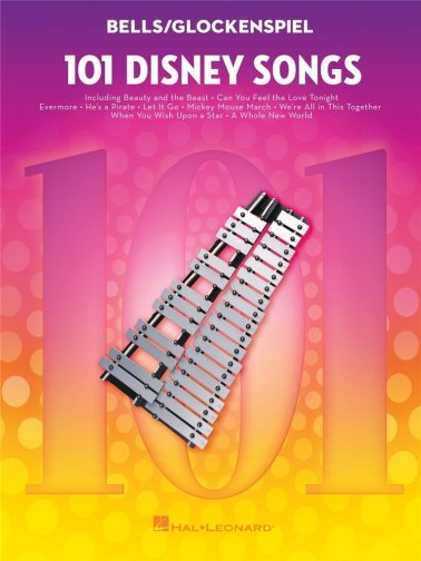 101 Disney Songs na dzwonki chromatyczne