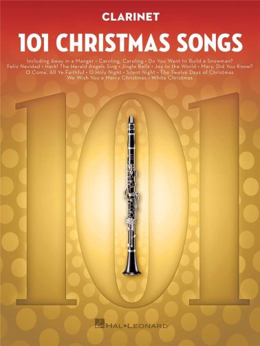 101 Christmas Songs na klarnet
