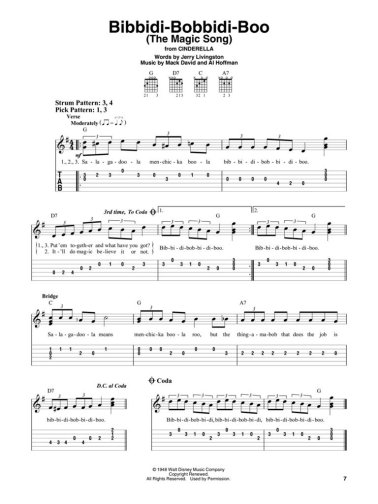 Disney Fun Songs for Easy Guitar