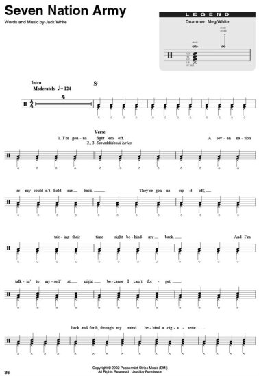 Easy Rock Songs. Drum Play-Along vol. 42