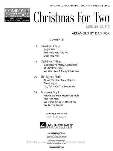 Christmas For Two - Medley Duets