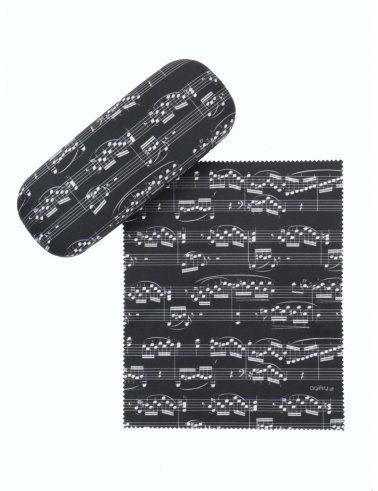 Etui na okulary "NUTY" czarne