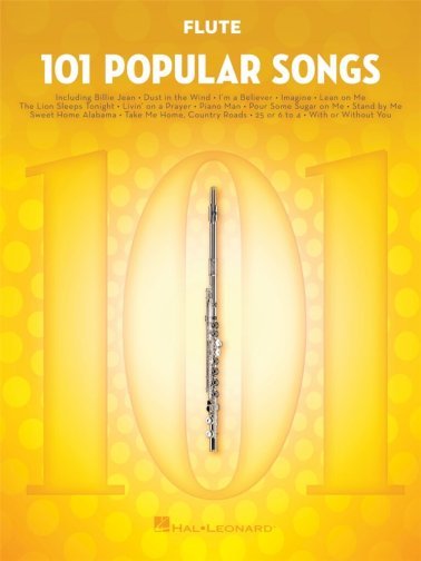 101 Popular Songs na flet
