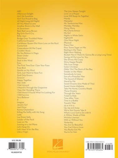 101 Popular Songs na saksofon tenorowy