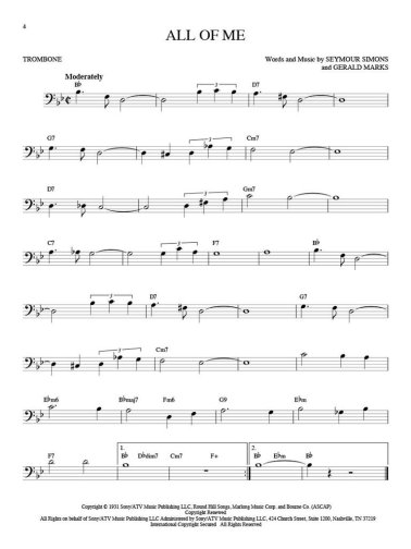 101 Jazz Songs na puzon