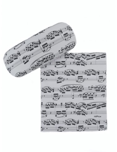 Etui na okulary "NUTY" białe