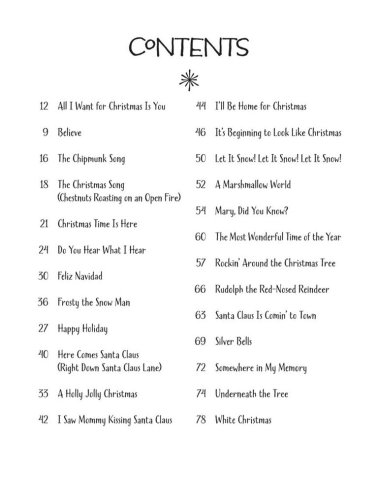 Christmas Songs For Kids - Easy Piano