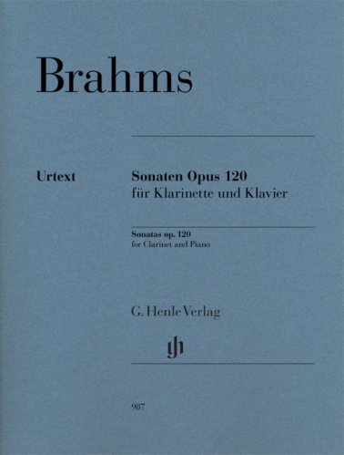 Sonaty op. 120 na klarnet i fortepian