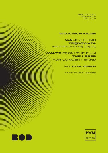 Walc z filmu "Trędowata" (partytura)