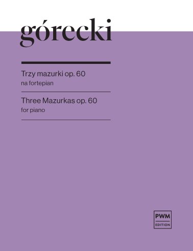 Trzy Mazurki op. 60
