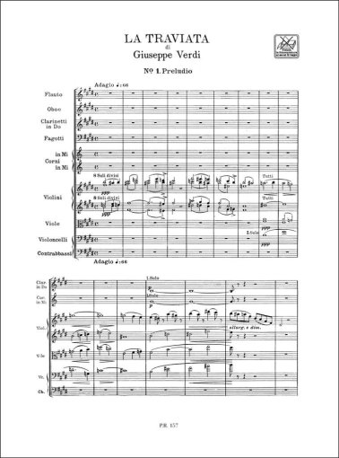 La Traviata - partytura