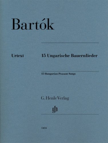 15 Hungarian Peasant Songs for Piano