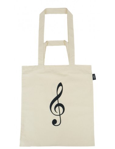 Torba 2w1 naturalna - klucz wiolinowy