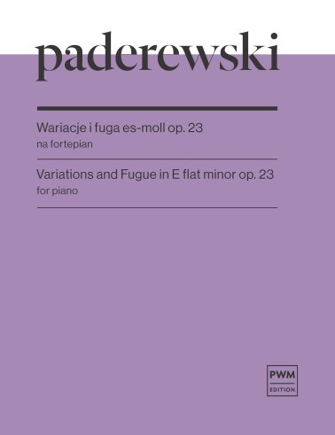 Wariacje i fuga es-moll op. 23