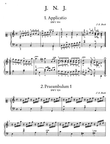 Klavierbüchlein für Wilhelm Friedmann Bach