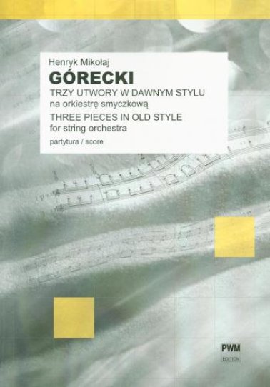 Trzy utwory w dawnym stylu