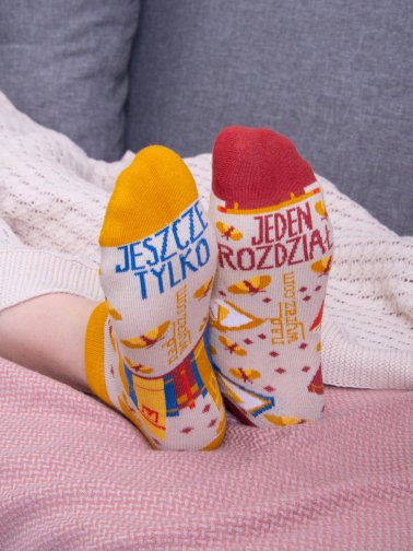 Skarpetki stopki "Mól książkowy"