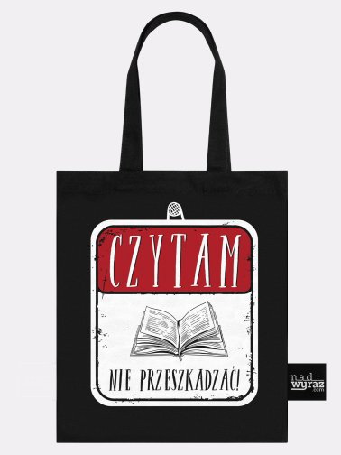 Torba "Czytam, nie przeszkadzać"