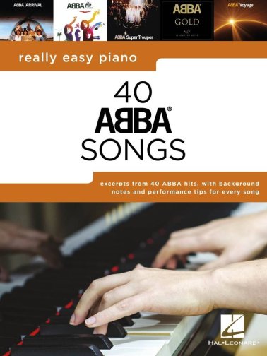 40 Abba Songs: Really Easy Piano