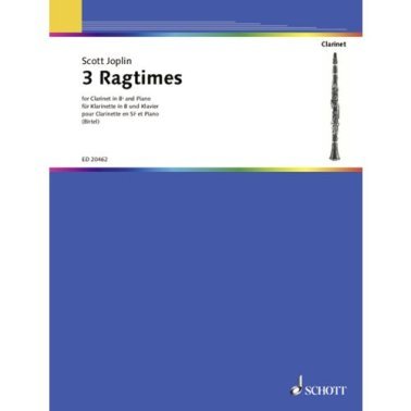3 Ragtimes - na klarnet i fortepian