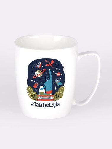 Kubek #Tata Też Czyta