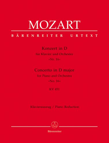 Koncert fortepianowy nr 16 D-dur KV 451