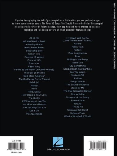 First 50 Songs You Should Play - na dzwonki
