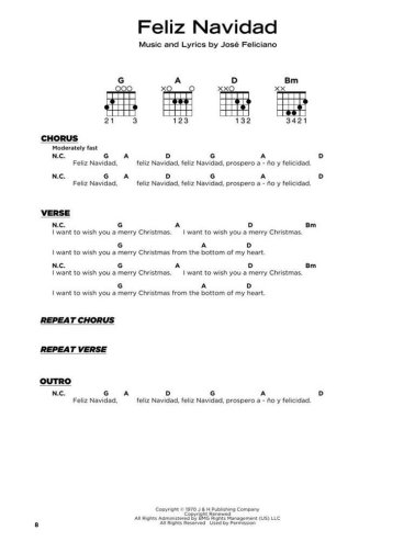 Christmas Songs - Really Easy Guitar