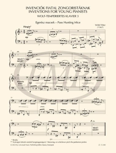 Inventions for Young Pianists