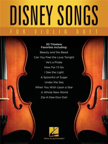 Disney Songs For Violin Duet