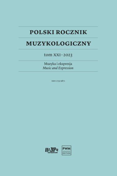 Polski Rocznik Muzykologiczny Tom XXI - 2023