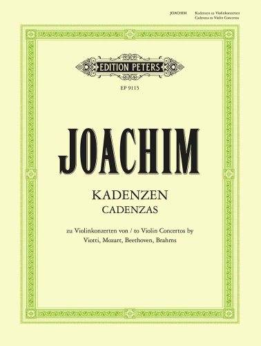 Kadencje do koncertów skrzypcowych
