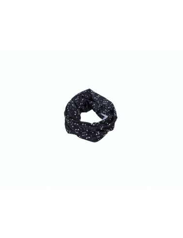 Komin / bandana czarna w nuty