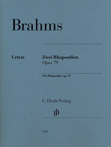 2 rapsodie (Two Rhapsodies) op. 79