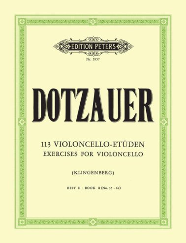 113 Exercises for solo cello, vol. 2