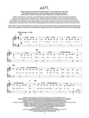 Chart Hits of 2024-2025: Really Easy Piano
